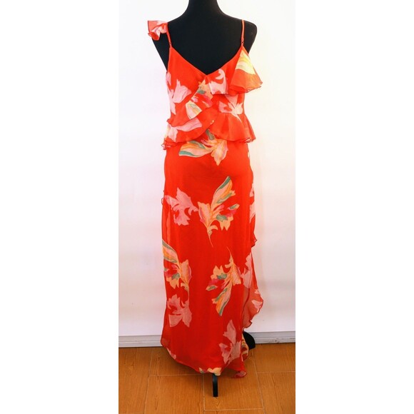 Future Collective with Jenee Naylor Women's Ruffle Maxi Dress S - Picture 2 of 4